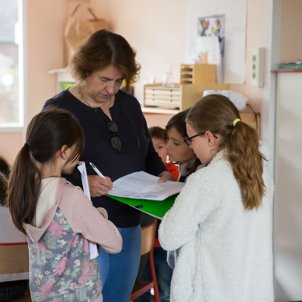Classe élémentaire Montessori Athéna