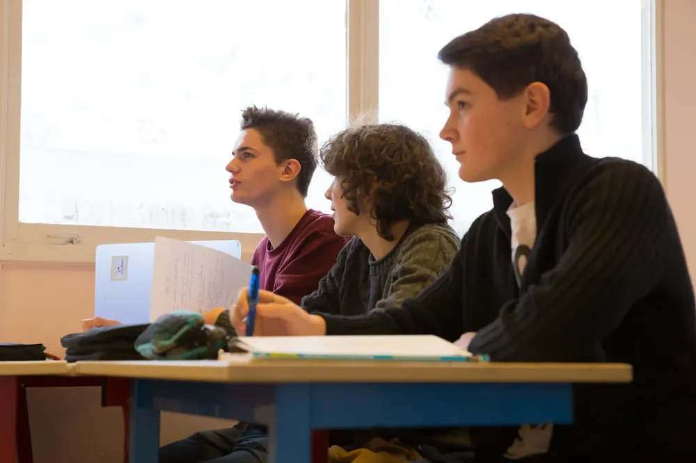 Classe lycée Montessori Athéna