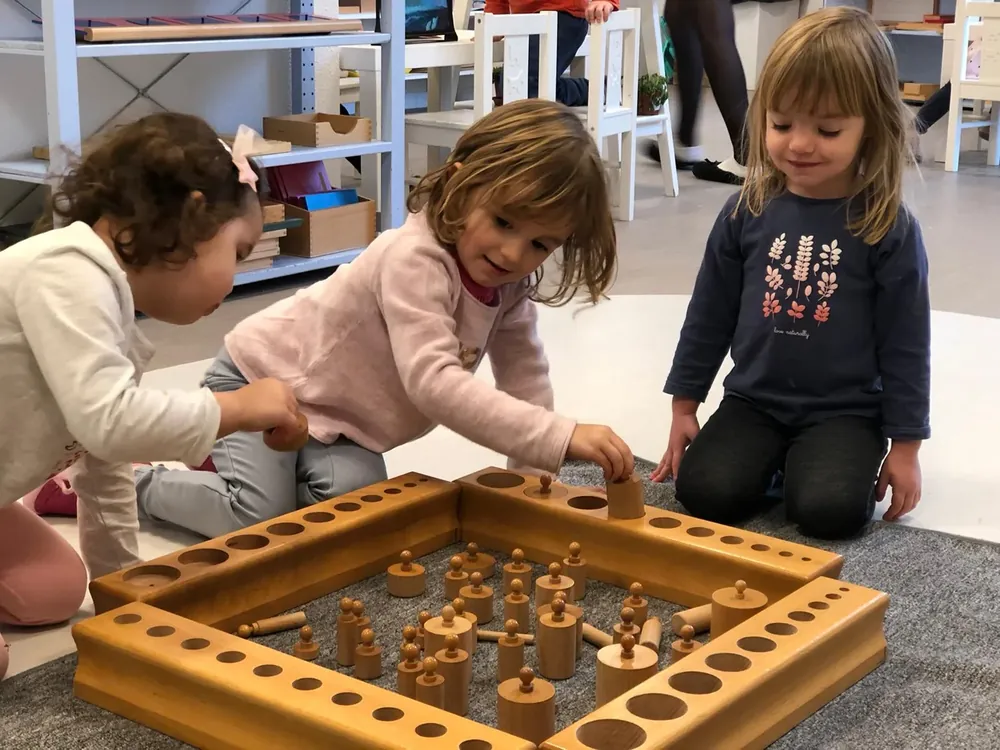 Classe maternelle Montessori Athéna